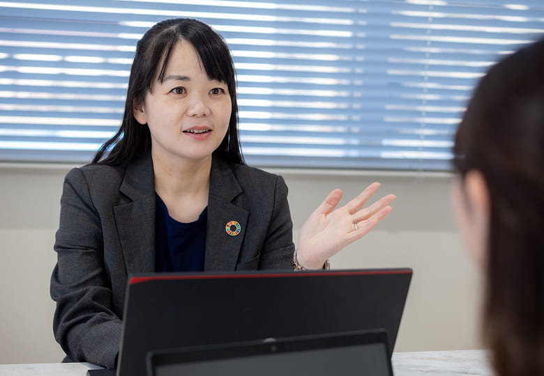 職員一人ひとりと向き合う面談制度