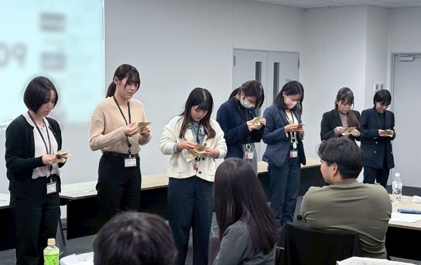 若手職員の研修