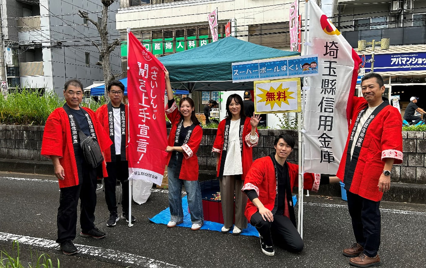 各支店で地域のお祭りに参加